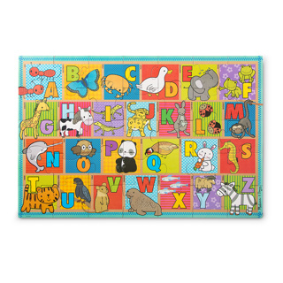 ABC Animals Floor Puzzle, 35 Pieces