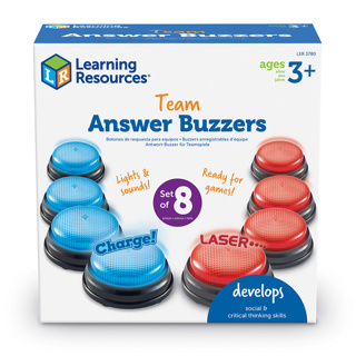 Team Answer Buzzers, Set of 8
