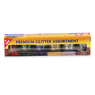 Premium Glitter Set, 21 g, Set of 6