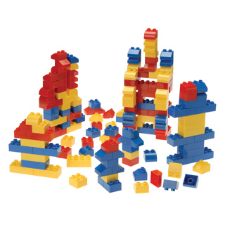 Preschool Building Bricks, 150 Pieces