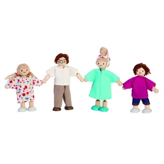 *Posable Doll Family, Caucasian