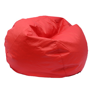 Bean Bag Chair, 39", Red