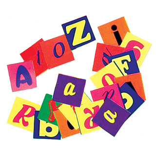 Alphabet Pasting Pieces, 2,000 Pieces