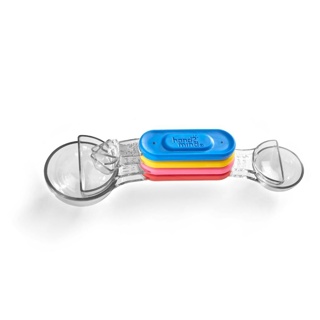 Rainbow Fraction Measuring Spoons, Set of 4