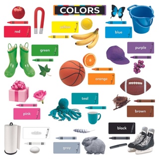 Colours All Around Us Learning Set, 49 Pieces
