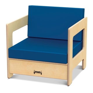 Living Room Chair, Blue