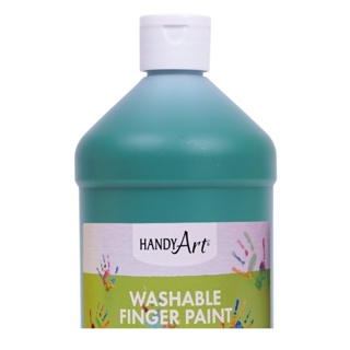 Handy Art Washable Finger Paint, 946 ml, Green