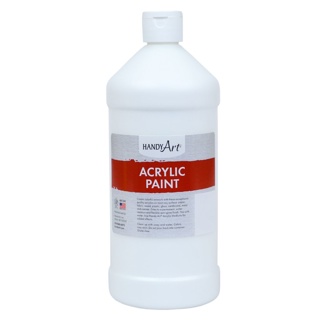 Handy Art® Acrylic Paint, 32 oz, Titan White