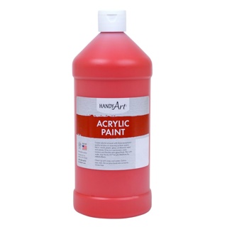 Handy Art® Acrylic Paint, 32 oz, Brite Red