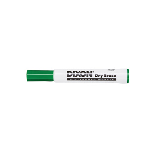 Dry Erase Markers, Wedge Tip, Set of 12, Green