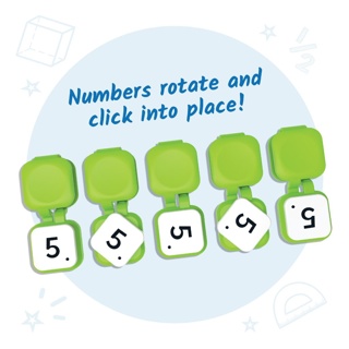 Learn My Numbers Fine Motor Clips, 38 Pieces