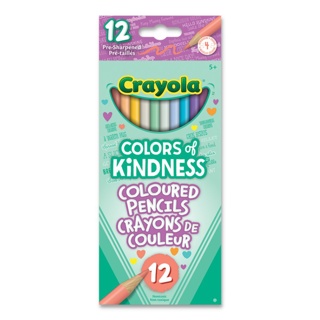Crayola Colours Of Kindness Coloured Pencils, Set of 12