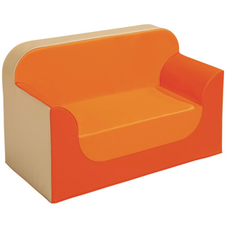 Preschool Soft Furniture Set, Orange/Beige