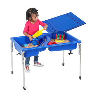 Neptune Sand and Water Table with Lid, 18" High