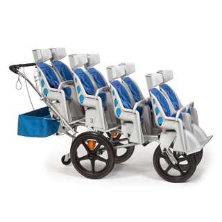 Runabout Stroller, 8 Seater, Blue