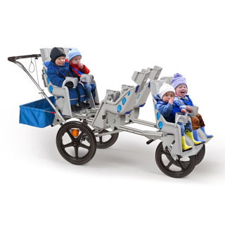 Runabout Stroller, 8 Seater, Blue