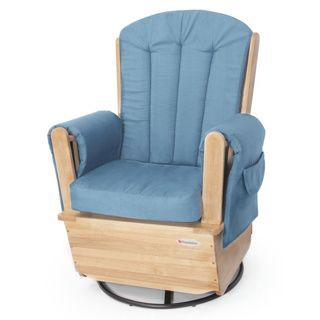 SafeRocker Rocking Chair with Swivel Glider
