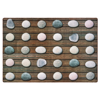 Stones Seating Rug, 8' x 12', Rectangle