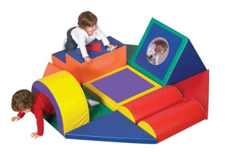 Shape and Play Obstacle Course