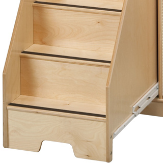 Changing Table with Stairs, Left Stairs