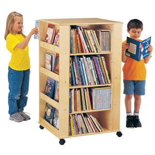 4 Sided Mobile Literacy Tower