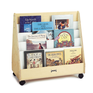 Mobile double-sided Pick-a-Book Stand