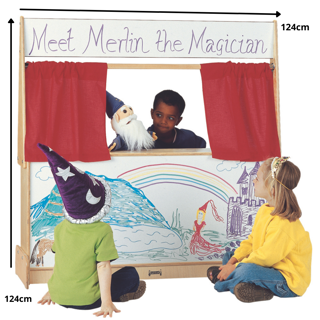 Write-N-Wipe Store Front Puppet Theatre