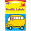*School Bus Name Tags, Set of 36