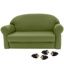 As We Grow Upholstered Couch, Sage
