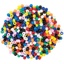 Pony Beads, Bright Hues, 1,000 Pieces