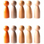 Peg People of the World, 10 Pieces