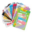 Seasons SuperSpots Stickers, 2500 Pieces