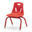 Berries Stacking Chair, 12" Seat Height, Red