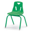 Berries Stacking Chair, 16" Seat Height, Green