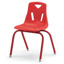 Berries Stacking Chair, 16" Seat Height, Red