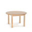 Natural Wood Table, 30", Round, Maple, 18" High