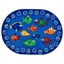 Fishing For Literacy Rug, 8' x 12', Oval
