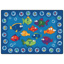 Fishing For Literacy Rug, 8' x 12', Rectangle