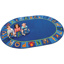 A to Z Animals Rug, 6'9" x 9'5", Oval, Primary