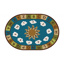 Sunny Day Learn and Play Rug, 6' x 9', Oval, Natural
