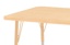 Berries Adjustable Table, 30" x 60", Rectangle, Maple with Maple, 11"-15" High